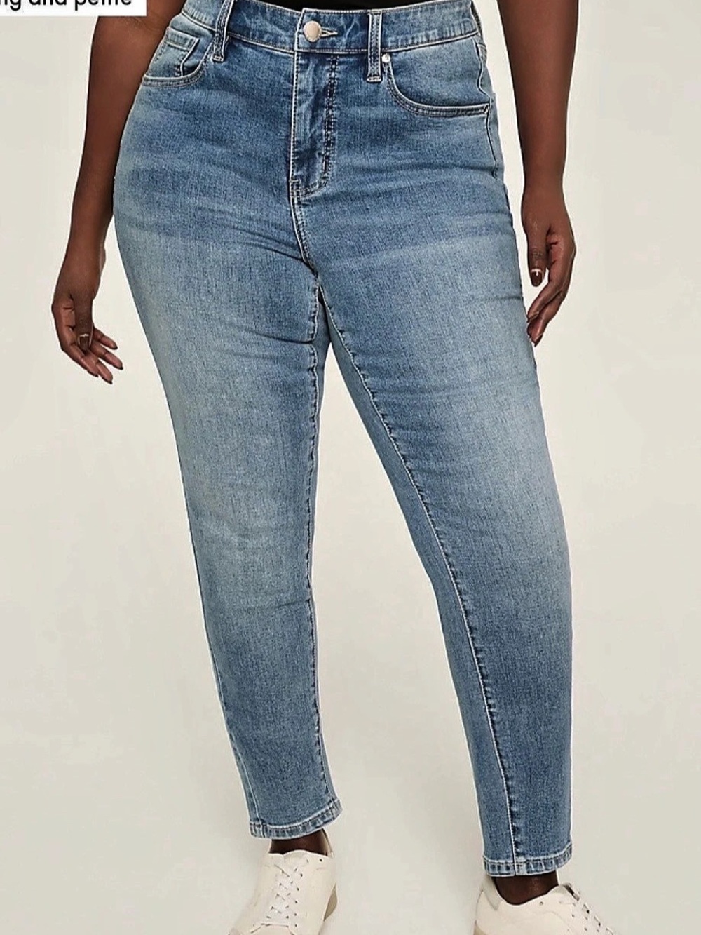 Lane Bryant Skinny Jeans in Blue Size 24R Like New